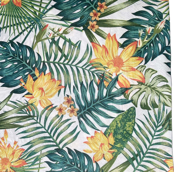 TopicalL Leaf Napkins 20Pk